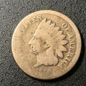 ​🦅 Rare 1860 Indian Head Penny - Civil War Era "White Cent"​